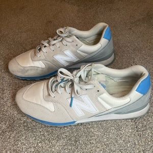 New Balance WL696STH-Gray/Blue-Size 10